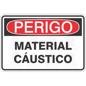 Material cáustico